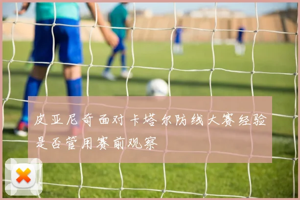 皮亚尼奇面对卡塔尔防线大赛经验是否管用赛前观察